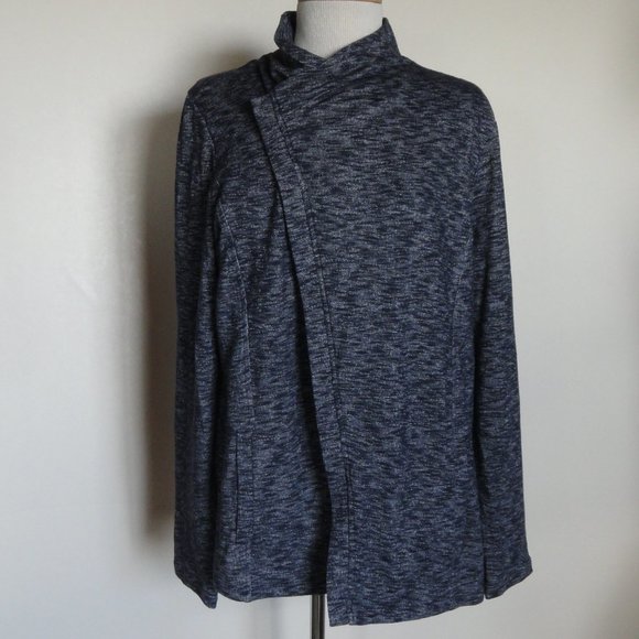 Bass Lightweight Navy Knit Jacket sz XXL - Picture 1 of 6